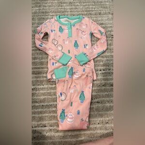 Kids Holiday Pajama Set, The Beaufort Bonnet Company 4T